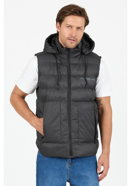 Çıkarılabilir Kapüşonlu Erkek Şişme Yelek Regular Fit / Normal Kesim - B8165 fiyatları