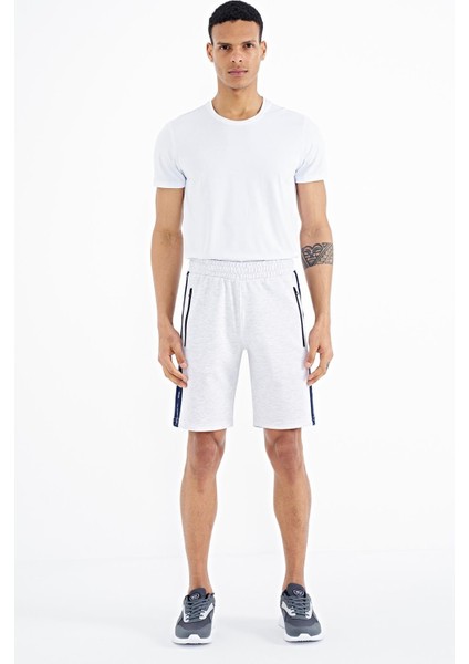 Alfred Kar Melanj Standart Kalıp Erkek Şort - 81244