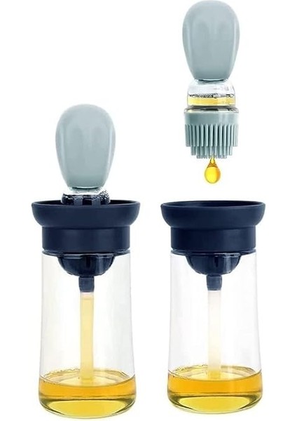 Cam Hazneli Şişe Silikon Yağ Sos Yumurta Fırçası Yağlama Fırçası modelleri