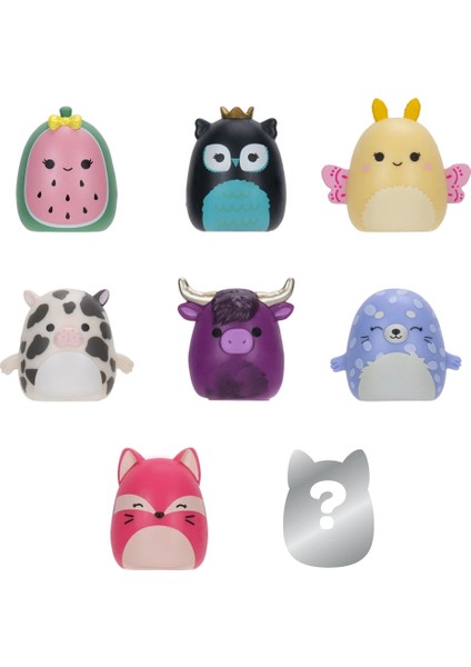 Bfs Squish-A-Longs 8 Figür + Yüzük Set Seri 2 Asorti indirimleri