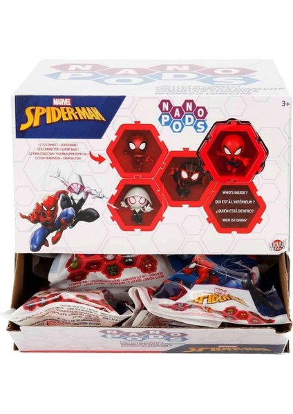 Bfs Marvel Spiderman Nano Kapsül Figür Sürpriz Paket modelleri
