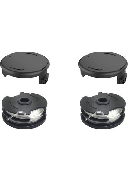 2x Hat String Düzeltici Yedek Makara Parkside Kablosuz Çim Düzeltici Parkside Prt 550 A1 Için 27FT 0 0629 Inç (Yurt Dışından)