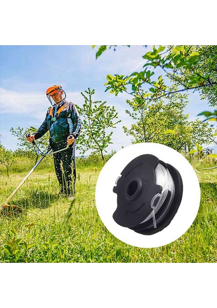2x Hat String Düzeltici Yedek Makara Parkside Kablosuz Çim Düzeltici Parkside Prt 550 A1 Için 27FT 0 0629 Inç (Yurt Dışından) indirimleri