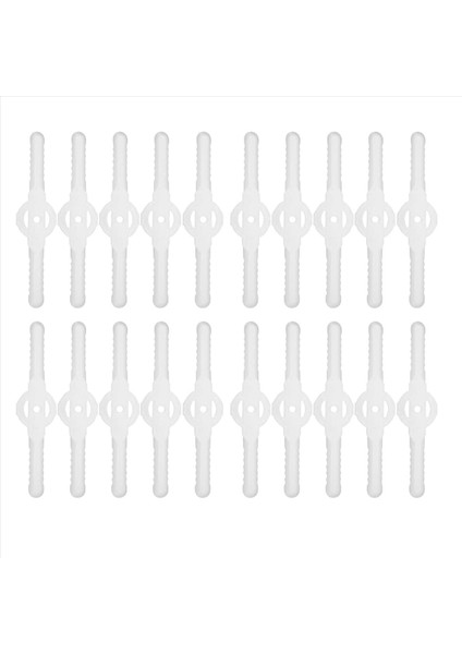 60PCS Plastik Çim Döşeme Bıçakları Çim Biçme Makinesi Döşeme Aksesuarları Çim Biçme Makinesi Bıçak Kablosuz Düzeltici Bahçe Aracı (Yurt Dışından) fiyatları