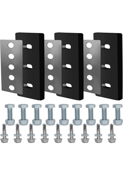 Snow Blower Pervane Modifikasyon Kiti-1/4inch 3-Bıçak Universal 2 Aşamalı Makineyi Değiştirir (Yurt Dışından)