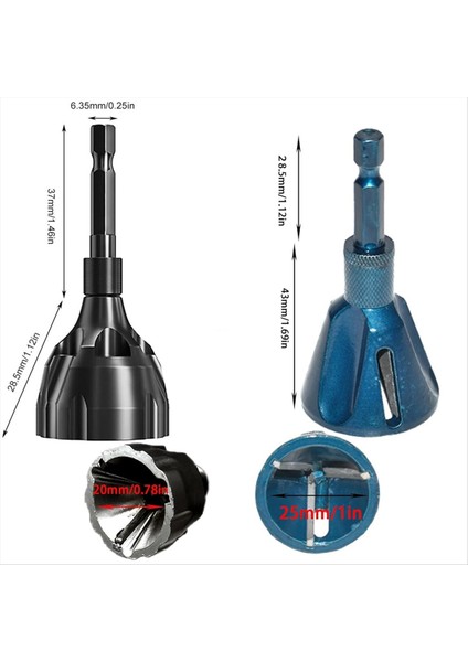 Tungsten Karbür Bıçağı ile Tüm Iş Parçacığı Deburring Aracı Tapma Pahlama Matkap Ucu ile Çapak Aletlerini Kaldır 2 Paketi (Yurt Dışından) fırsatları