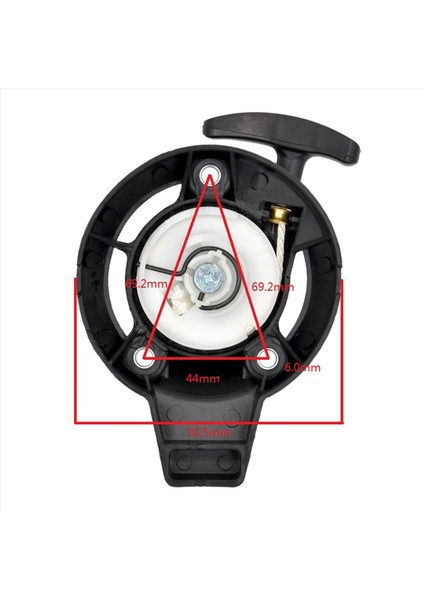 3x Geri Dönüş Başlangıç Başlangıç Çim Biçme Makinesi Honda GX24 GX25 GX25N GX25NT FG110 HHT25S Fırça Kesici Başlangıç Değiştirme (Yurt Dışından) fırsatları