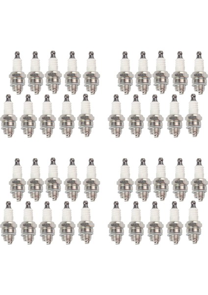 Düzeltici Blower Için 40PCS L7T Buji Fırçası Fırçası Strimmer Çim Biçme Makinesi (Yurt Dışından)