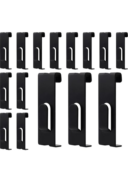 15PCS Gridwall Kanca Askıları Izgara Paneli Kancalar Izgara Duvar Kancası Izgara Duvar Aksesuarları Tel Izgara Kanca Raf Kancaları (Yurt Dışından)