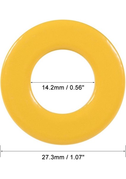 17 Parça Demir Toz Çekirdek Sarı ve Beyaz Halka Ferrit Çekirdek Demir Toz Halka Çekirdek (Yurt Dışından) fiyatları