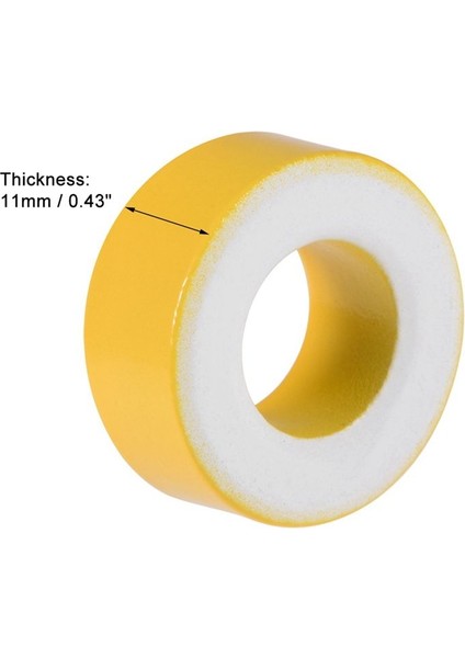 17 Parça Demir Toz Çekirdek Sarı ve Beyaz Halka Ferrit Çekirdek Demir Toz Halka Çekirdek (Yurt Dışından) modelleri