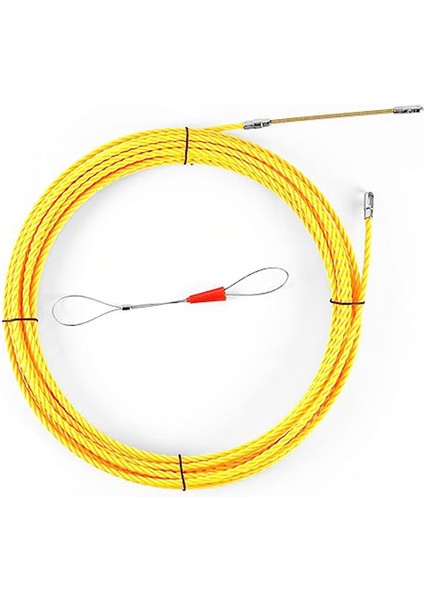 Balık Bandı Çekme Duvar Çizgisi Tapucu Od 6mm Plus Balıkçılık Hattı Bağlantı Eden Çelik Halat 50FT (15M) (Yurt Dışından)