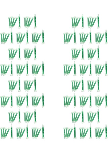 200 x Statik Karıştırma Tüpü Karıştırma Nozumu Şırıngası 50ML 37ML Kompozit Harç Için 83MM (Yurt Dışından)