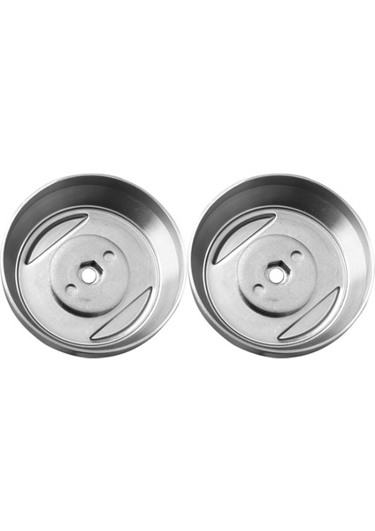 2x Paslanmaz Çelik Çim Örtü Koruma Bıçağı Taban Bahçe Elektrikli Çim Biçme Makinesi Bıçak Aksesuarları Kablosuz Şarj Düzelticileri (Yurt Dışından)