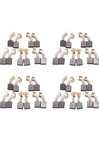 40 Pcs Güç Aleti Karbon Fırçaları Makita Için 18 x 16 x 7mm CB203 (Yurt Dışından)