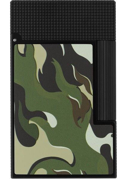 Ligne 2 Camo Haki Guilloche Çakmak C16050 indirimleri