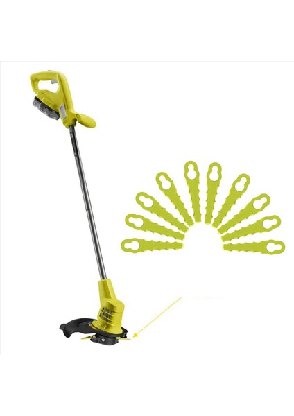 Ryobi Için 2x Plastik Bıçak RAC155 Plastik Yedek Bıçak Çim Biçme Makinesi Çim Kesme Başlığı Baş Kesici Parçaları (Yurt Dışından) fiyatları