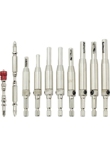 10 Adet Kapı ve Pencere Menteşe Deliği Açıcı Ahşap Işleme Konumlandırma Önleyici Karın (Yurt Dışından)