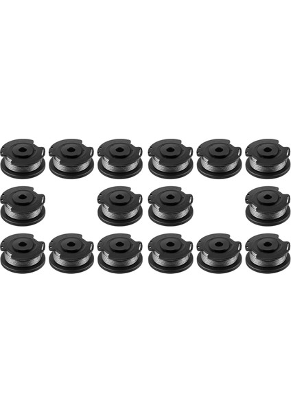 16 Paket F016800569 String Düzeltme Yedek Makara Hattı Bosch Easygrasscut 23 26 18 18-230 18-260 18-26 (Yurt Dışından)