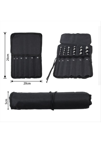 6 Adet Ahşap Deliği Açıcı Seti 6-16MM Karbon Çelik Delik Genişletici Ahşap Işleme Için Uygundur (Yurt Dışından) fırsatları