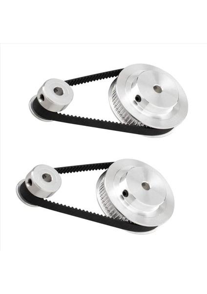 6 Set 2gt Senkron Tekerlek 20 60 Diş Alüminyum Zamanlama Kasnağı Gt2 Zamanlama Kemeri Kasnağı Sistemi (Yurt Dışından) fiyatları