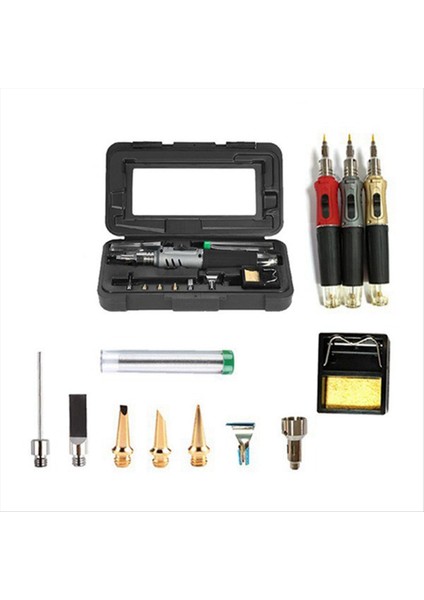 10 In-1 HS1115K Gaz Gaz Gaz Havalandırma Demir Taşınabilir Sabit Sıcaklık Bakım Kiti Altın (Yurt Dışından) modelleri