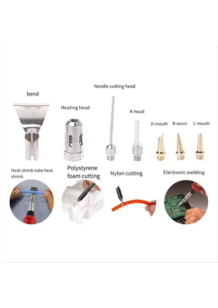 10 In-1 HS1115K Gaz Gaz Gaz Havalandırma Demir Taşınabilir Sabit Sıcaklık Bakım Kiti Altın (Yurt Dışından) fırsatları
