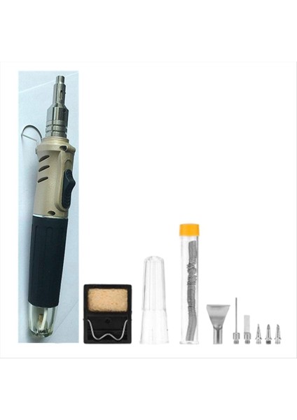 10 In-1 HS1115K Gaz Gaz Gaz Havalandırma Demir Taşınabilir Sabit Sıcaklık Bakım Kiti Altın (Yurt Dışından) indirimleri