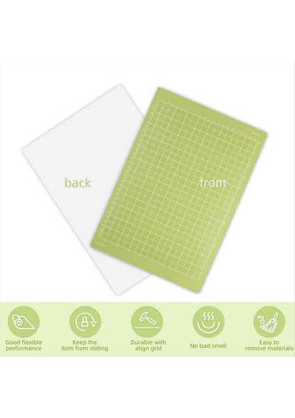 Cricut Joy Xtra 8 5X12INCH (Standart Kavrama Güçlü Kavrama) ve Kart Matları 4 75X6 65IN Için Ayarlanan 5 Adet Kesme Paspasları (Yurt Dışından) modelleri