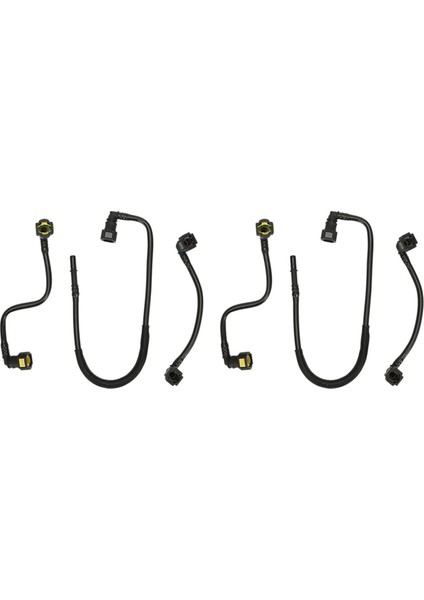 2set/6 Pc Otomobil Filtreleri Filtreleme Hortum Hortum Yakıt Çizgisi Kiti Mercedes-Benz W163 ML320 ML350 ML430 ML55 Amg V6/8 1634703764 (Yurt Dışından)