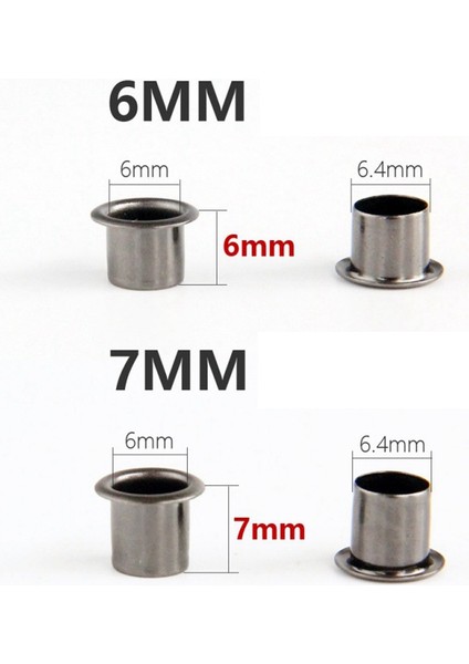 300PCS Dıy Kydex Kılıfı Için Gözetler 6mm Perçin El Alet Parçaları Göz Iskelesi Delisi Yumruk Aracı Kiti (Yurt Dışından) indirimleri