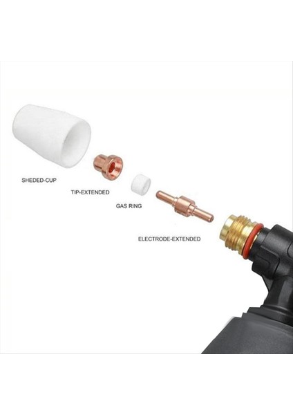 Lg-40 Pt-31 Kesici Sarf Malzemeleri Için 40PC Hava Plazma Kesme Ipuçları Cut-40 CUT-50D Elektrot Kalkan Kupaları (Yurt Dışından) fırsatları