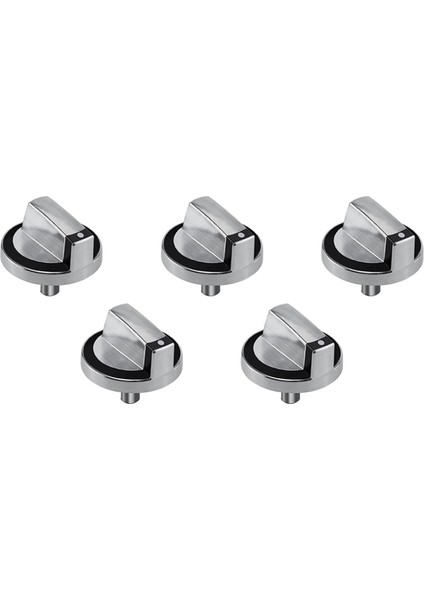5x W10284885 Burner Knob Değiştirme Whirlpool Gaz Aralığı/soba/fırın Için Uygun WPW10284885 AP6018699 PS11752001 (Yurt Dışından)