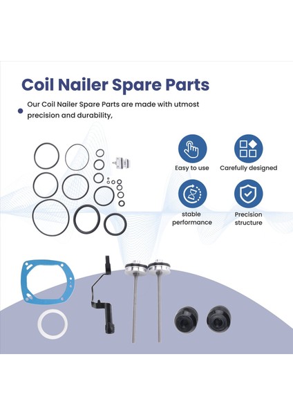 Nailer Yedek Parçalar Kombinasyon Parçaları Piston Birimi Tva6 Onarım Kiti Air Nailer CN80 Yedek Parçalar (Yurt Dışından) fırsatları