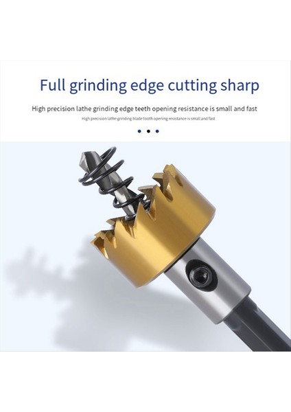 Metal Bakır Paslanmaz Çelik ve Demir Plaka Için Uygun 5 Parçalı 16MM-30MM Hızlı Çelik Matkap Kesici (Yurt Dışından) modelleri