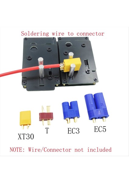 Kaynak Lehimleme Izolülasyon Istasyonu Jig Rc Aracı Silikon Tel Kelepçesi XT90 XT60 0-24AWG Silikon Tel XT30 T Fiş (Yurt Dışından) fiyatları