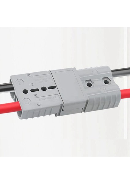 10PCS Anderson Tarzı Fiş Konektörü 50A Anderson Tutamaç Forklift Pil Şarjı Hızlı Konektörler Kiti Gösterildiği Gibi (Yurt Dışından)