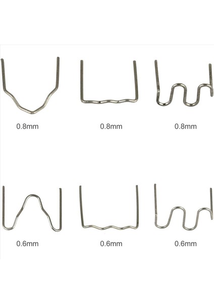 1800PCS Sıcak Zımba Plastik Onarım Makinesi Kaynak Kitleri Araç Otomatik Tampon Tampon Tamir Aracı Tüm Arabalar Için 6 Tür (Yurt Dışından) fırsatları