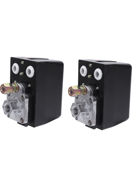 2x 2-Fazlı 220V 15A Hava Kompresör Basıncı 9-12KG Kompresör Hava Kompresörleri Için Basınç Anahtarı Anahtarı Kontrol Araçları (Yurt Dışından)