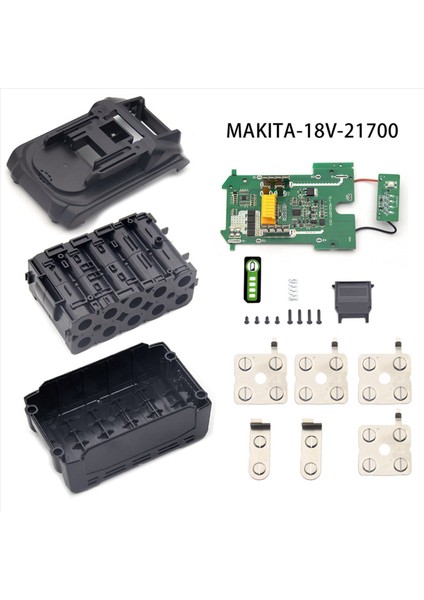 2x BL1830 Lı-Ion Pil Plastik Koruma Koruma Kartı Pcb Giriş 21700 Makita Için Pil Bataryası BL1850 BL1830 (Yurt Dışından) fiyatları