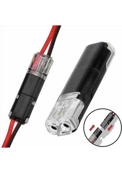 Kilitli Tokalı Çift Tel Eklenti Konnektörü (60 Paket) (Yurt Dışından) fırsatları