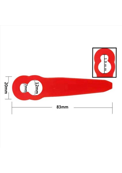 200PCS Yedek Plastik Bıçaklar Için Stihl Polycut 2-2 Fsa 45 Çim Biçme Makinesi Düzeltici Çim Kesici (Yurt Dışından) indirimleri