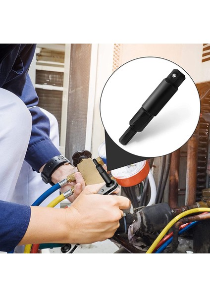 2 Paket 3/16 Ila 5/16 Servis Anahtarı Hex Anahtar Adaptörü Cırcır Anahtarı Altıgen Bit Adaptör Kiti Hvac Valf Açıcı (Yurt Dışından) fırsatları