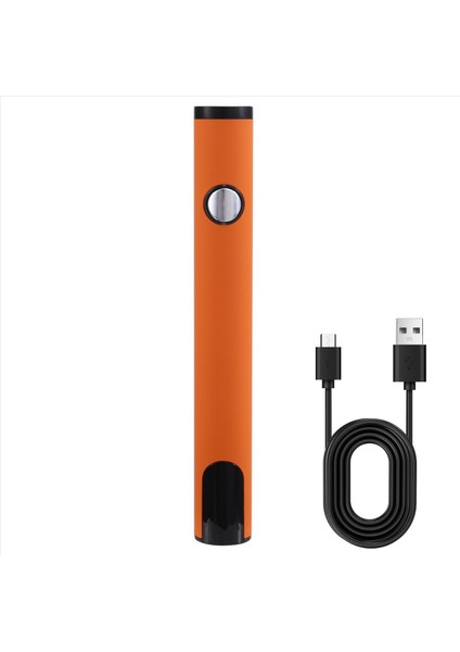 510 Iplik Pil Sepeti Kalem Başsız Elektrikli Havalandırma Demir Ayarlanabilir Sıcaklık Mini Lehimleme Demir Kiti Turuncu (Yurt Dışından)