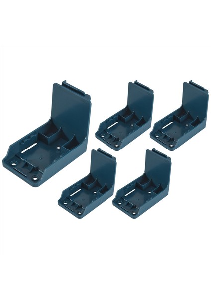 Makita 18V Için 5 Paket Alet Montajı Makita Için Pil Tutucu 18V Pil Montajları/askı/rıhtım Tutucu (Yurt Dışından)