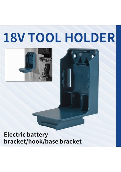 Makita 18V Için 5 Paket Alet Montajı Makita Için Pil Tutucu 18V Pil Montajları/askı/rıhtım Tutucu (Yurt Dışından) fırsatları