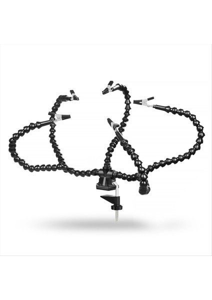 Çoklu Lehimleme Yardım Elleri Alet Masa Klips Üçüncü El Lehimleme Standı Kaynak Pcb Tutucu Esnek Kol Lehimleme Aracı (Yurt Dışından)