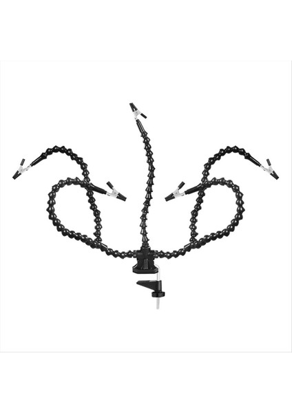 Çoklu Lehimleme Yardım Elleri Alet Masa Klips Üçüncü El Lehimleme Standı Kaynak Pcb Tutucu Esnek Kol Lehimleme Aracı (Yurt Dışından) fırsatları