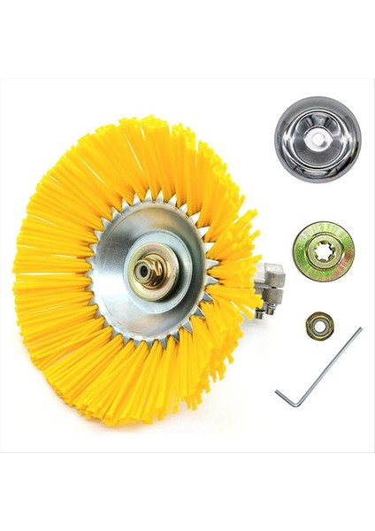 Çim Biçme Makinesi Naylon Biçme Kafası Kase Şeklinde Tuğla Ayıklama Disk Fırçası Biçme Biçme Biçme Akıcı Aksesuarlar (Yurt Dışından)