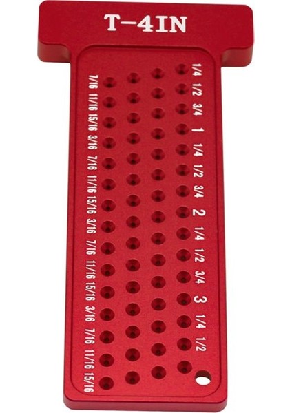 Imparatorluk T-Düzenli Alüminyum Alaşım Deliği Konumlandırma Belirtme Ahşap Işleme Cetveli Gösterge Ölçüm Aracı (Yurt Dışından) fiyatları